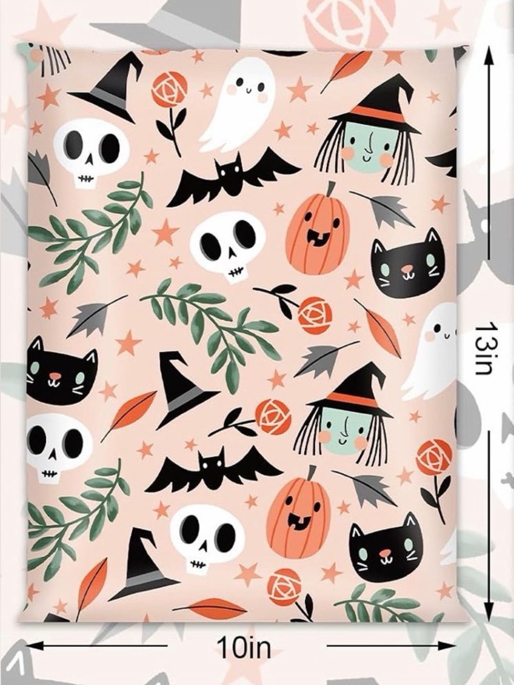 Halloween Poly Mailers 10”x13” - 15ct - Picture 2 of 2